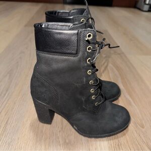 Timberland Black Ankle Boots - Size 6
